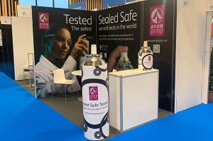 Avon Group Exhibition Stand at the ADF exhibition and conference 2024 in Paris