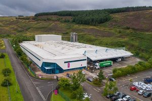 Maerdy Factory aerial view