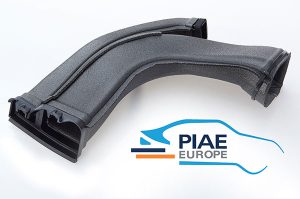 PIAE Europe logo with ducting product example